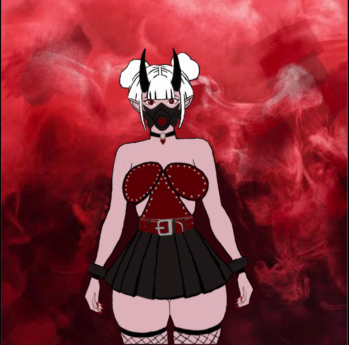 NYX (character by LewdKatz, hair and top by JJW)